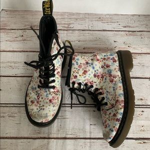 Doc Martens Delaney Floral Boots